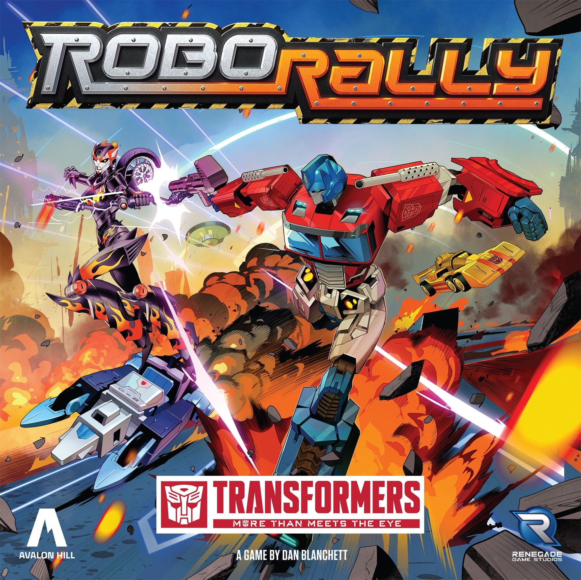 RoboRally (Transformer Edition) Board Game Avalon Hill  | Multizone: Comics And Games