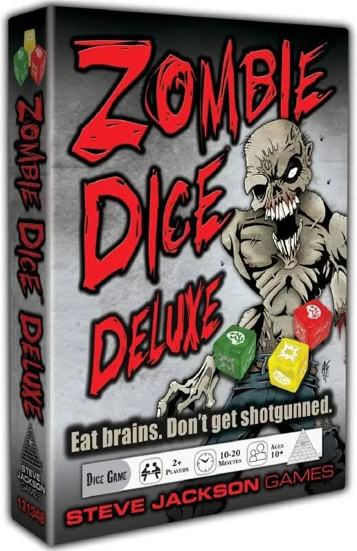 Zombie Dice Deluxe Board Game Multizone: Comics And Games  | Multizone: Comics And Games