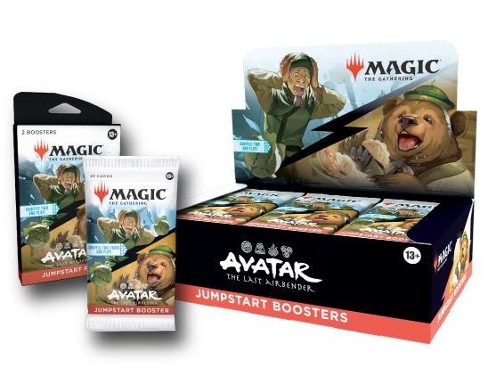 AVATAR THE LAST AIRBENDER MTG Jumpstart boosters Magic The Gathering Wizards of the Coast  | Multizone: Comics And Games