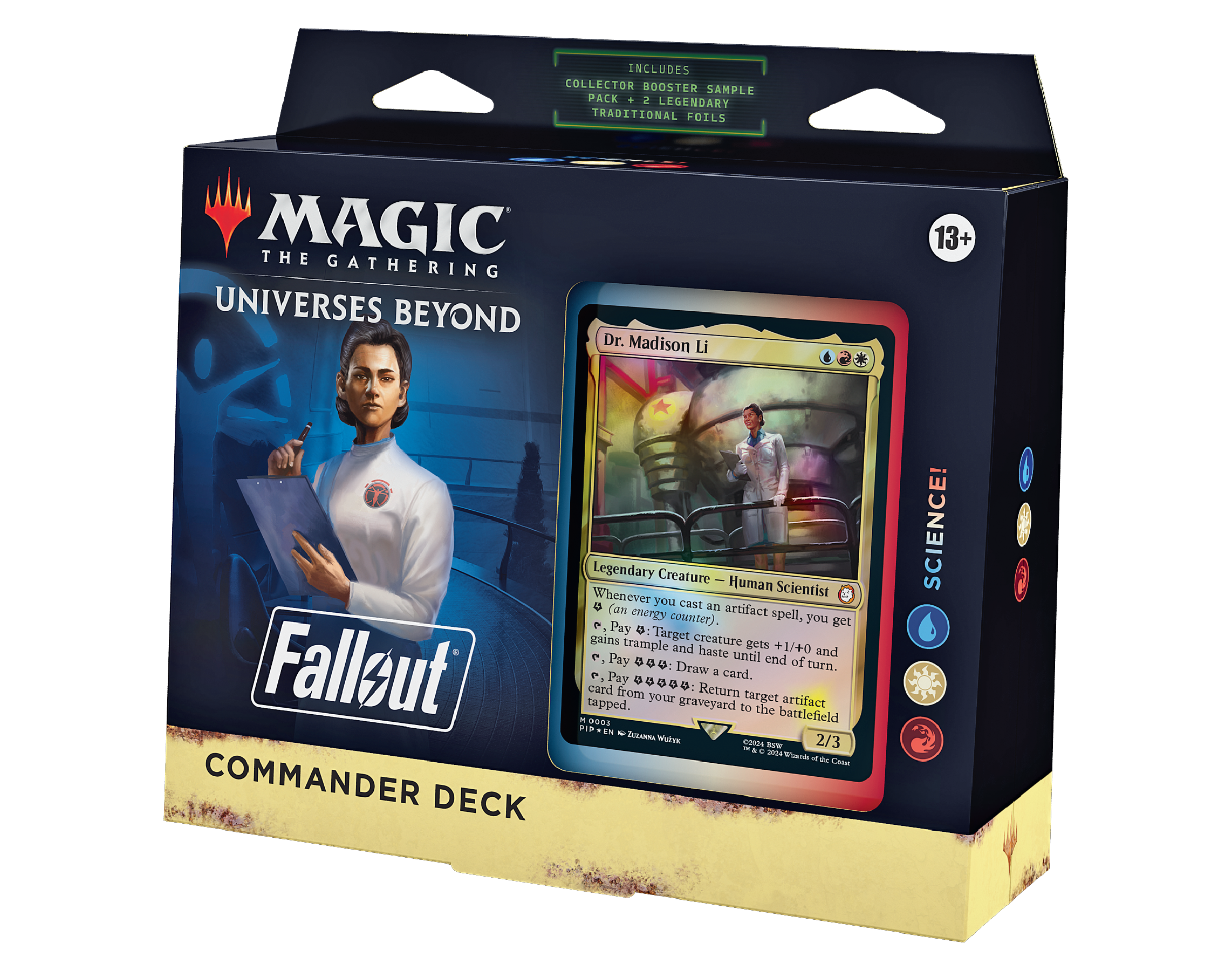 Fallout: OUT OF THE VAULT - MTG Universes beyond PIP cards WOTC 4 deck bundle  | Multizone: Comics And Games