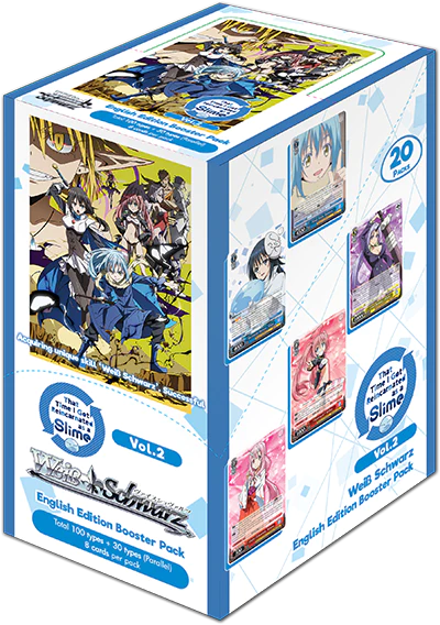 Weis Schwarz - That Time I Reincarnated as a Slime VOL.2 BOOSTER BOX Multizone: Comics And Games  | Multizone: Comics And Games