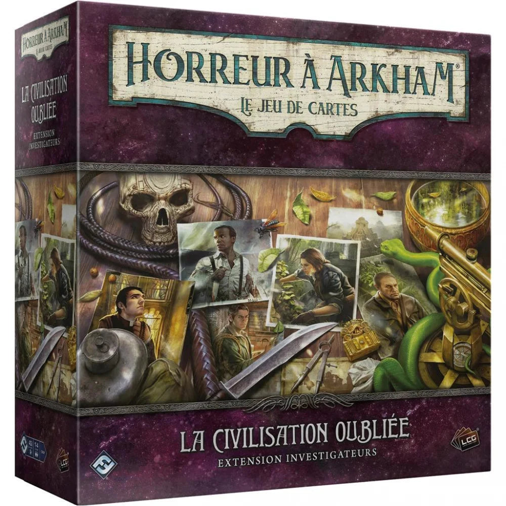 Horreur a Arkham: La Civilisation Oubliee extension investigateurs (FRE) Board Game Fantasy Flight Games  | Multizone: Comics And Games