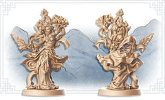 Zombicide: White Death - Chang' E and Hou Yi Miniatures CMON  | Multizone: Comics And Games