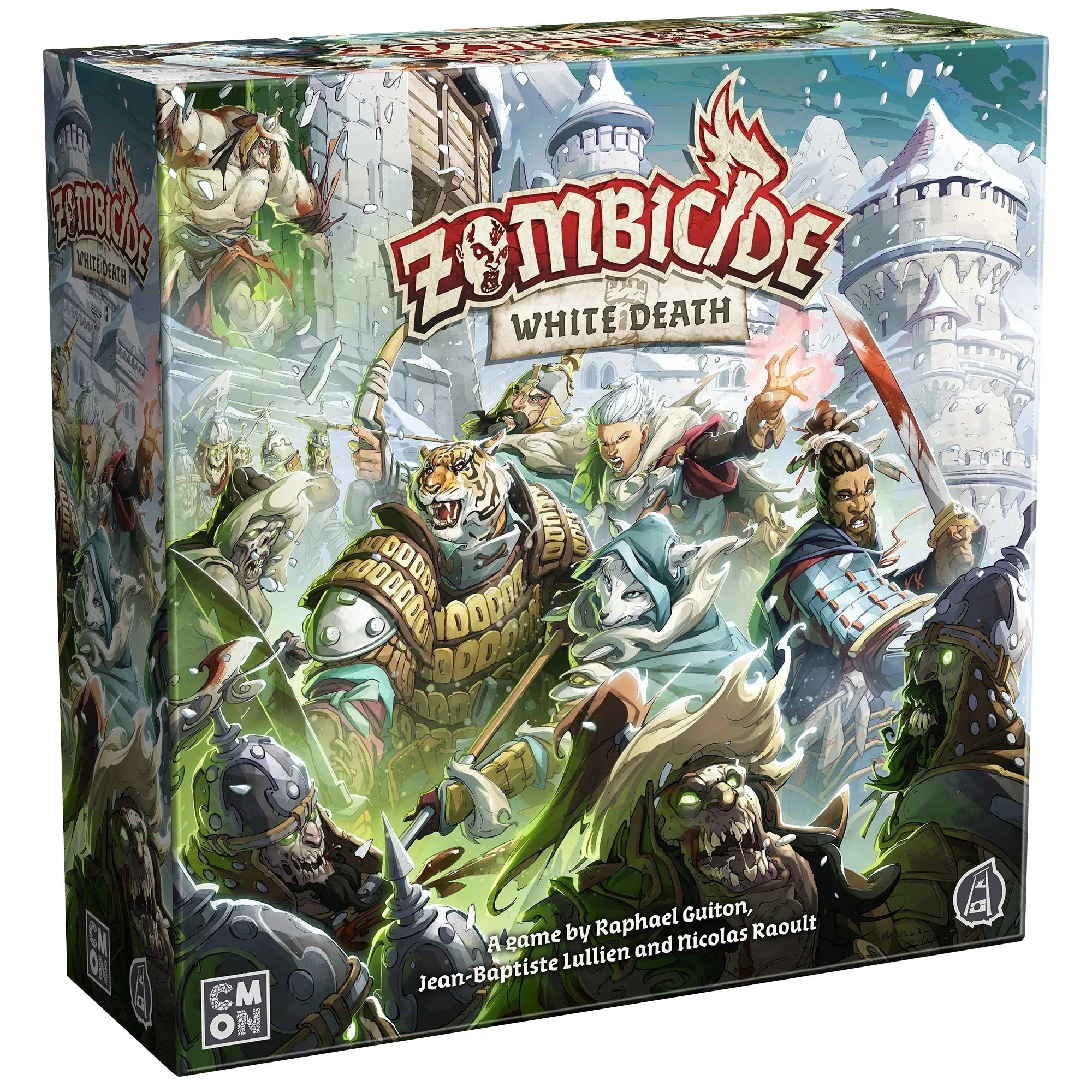 Zombicide: White Death - Frozen Fortress Pledge Miniatures CMON  | Multizone: Comics And Games