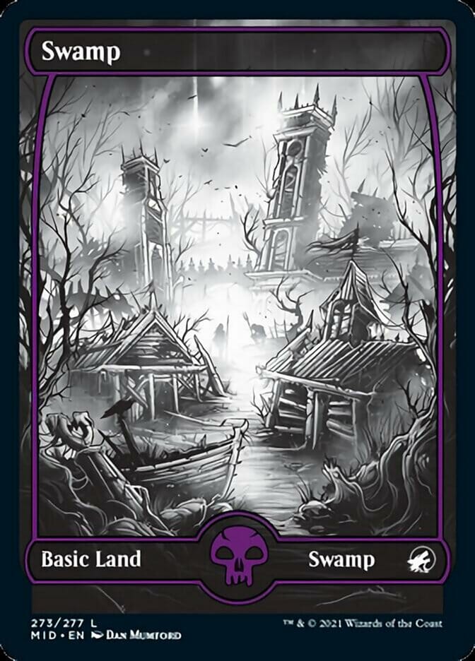 Swamp (273) [Innistrad: Midnight Hunt] MTG Single Magic: The Gathering  | Multizone: Comics And Games