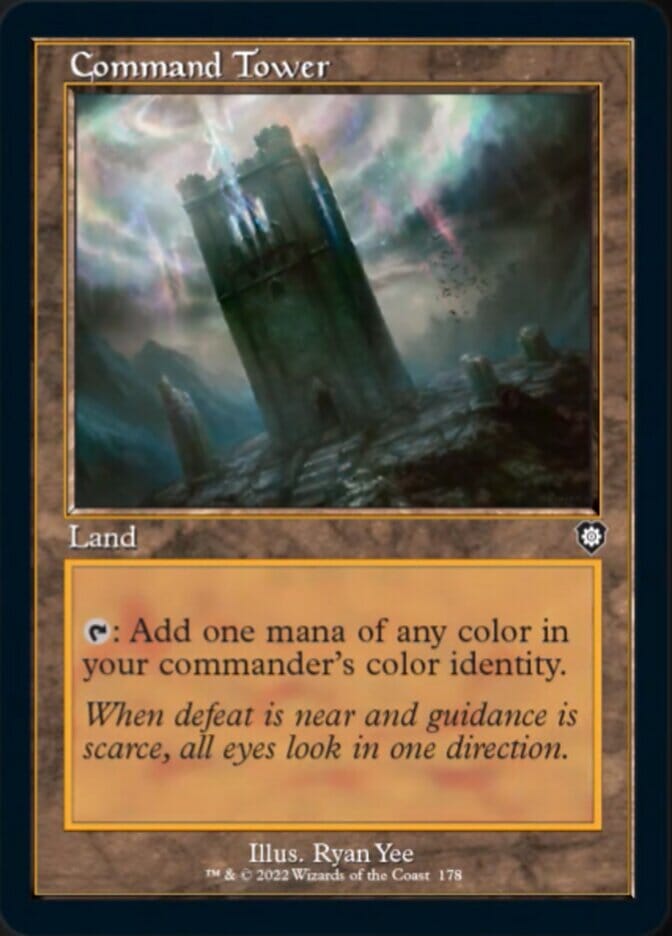 Command Tower (Retro) [The Brothers' War Commander] MTG Single Magic: The Gathering  | Multizone: Comics And Games