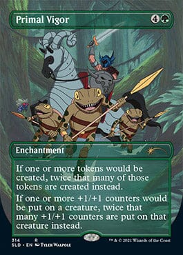 Primal Vigor (Borderless) [Secret Lair Drop Series] MTG Single Magic: The Gathering  | Multizone: Comics And Games