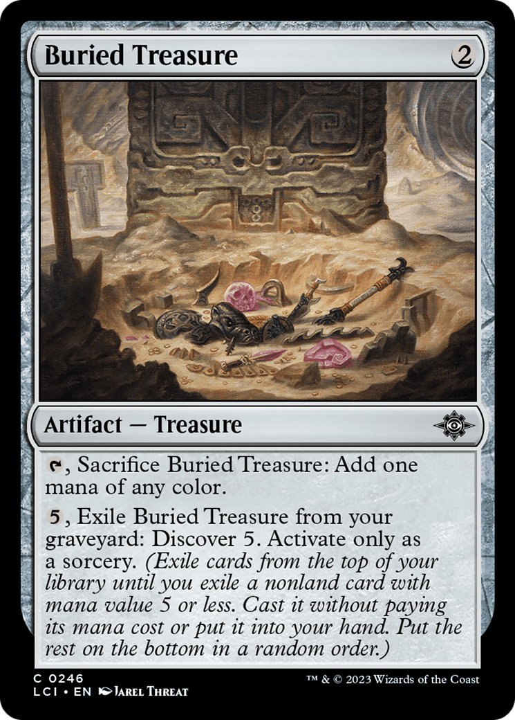 Buried Treasure [The Lost Caverns of Ixalan] MTG Single Magic: The Gathering  | Multizone: Comics And Games