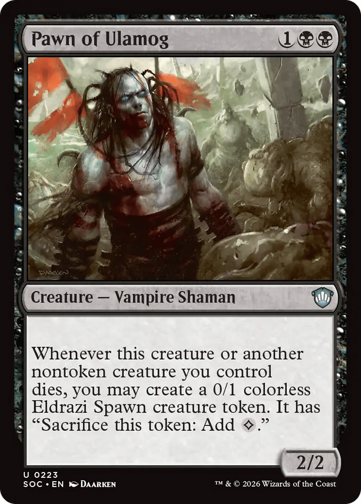Pawn of Ulamog [Secrets of Strixhaven Commander] MTG Single Magic: The Gathering  | Multizone: Comics And Games