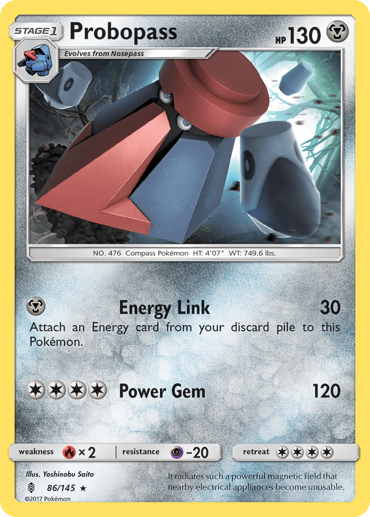 Probopass (86/145) [Sun & Moon: Guardians Rising] Pokemon Single Pokémon  | Multizone: Comics And Games