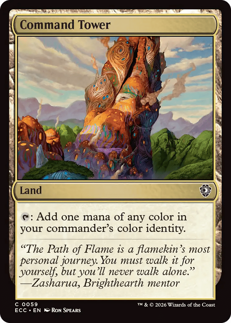 Command Tower (0059) [Lorwyn Eclipsed Commander] MTG Single Magic: The Gathering  | Multizone: Comics And Games