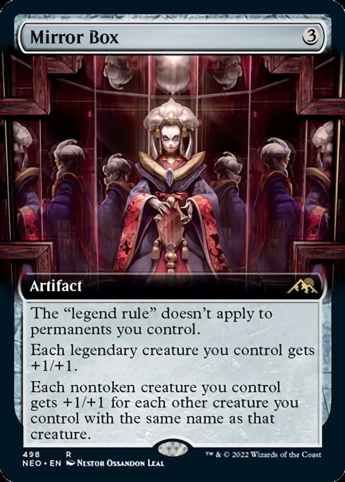 Mirror Box (Extended Art) [Kamigawa: Neon Dynasty] MTG Single Magic: The Gathering  | Multizone: Comics And Games