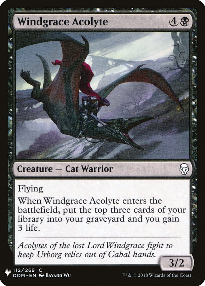 Windgrace Acolyte [Mystery Booster] MTG Single Magic: The Gathering  | Multizone: Comics And Games