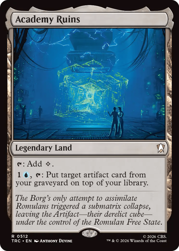 Academy Ruins [Star Trek Commander] MTG Single Magic: The Gathering  | Multizone: Comics And Games