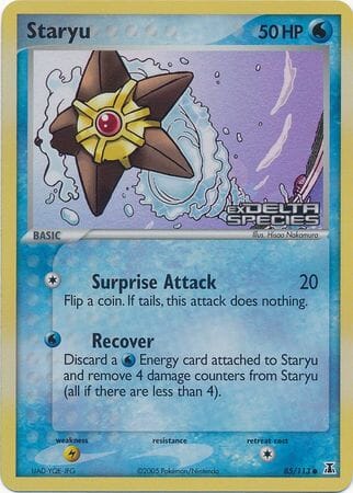 Staryu (85/113) (Stamped) [EX: Delta Species] Pokemon Single Pokémon  | Multizone: Comics And Games