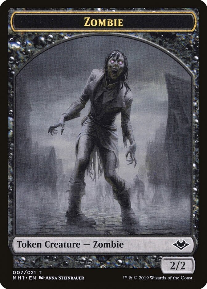 Angel (002) // Zombie (007) Double-Sided Token [Modern Horizons Tokens] MTG Single Magic: The Gathering  | Multizone: Comics And Games