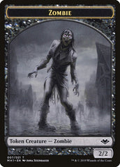Marit Lage // Zombie Double-Sided Token [Modern Horizons Tokens] MTG Single Magic: The Gathering  | Multizone: Comics And Games
