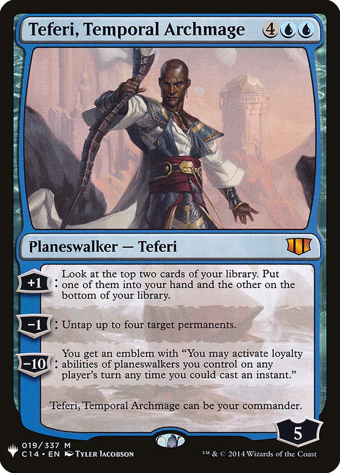 Teferi, Temporal Archmage [Mystery Booster] MTG Single Magic: The Gathering  | Multizone: Comics And Games