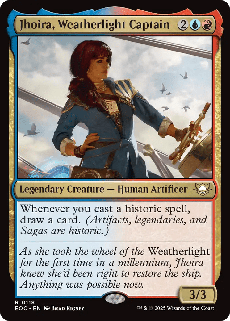 Jhoira, Weatherlight Captain [Edge of Eternities Commander] MTG Single Magic: The Gathering  | Multizone: Comics And Games