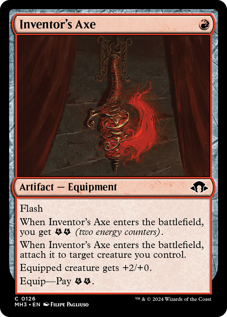 Inventor's Axe [Modern Horizons 3] MTG Single Magic: The Gathering  | Multizone: Comics And Games