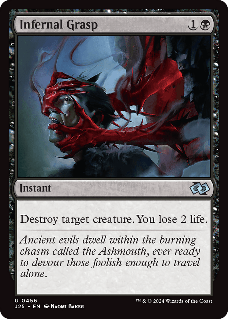 Infernal Grasp [Foundations Jumpstart] MTG Single Magic: The Gathering  | Multizone: Comics And Games
