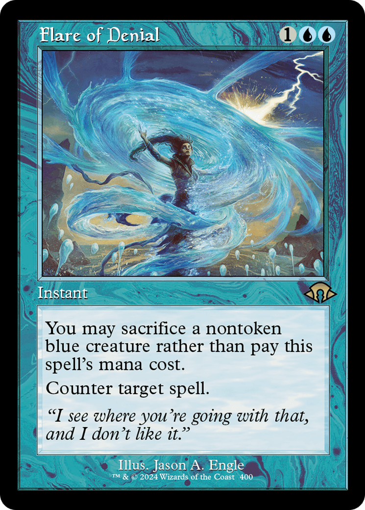 Flare of Denial (Retro) [Modern Horizons 3] MTG Single Magic: The Gathering  | Multizone: Comics And Games