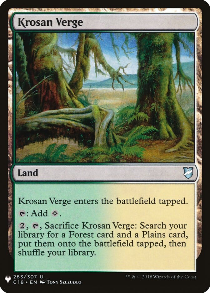 Krosan Verge [Mystery Booster] MTG Single Magic: The Gathering  | Multizone: Comics And Games