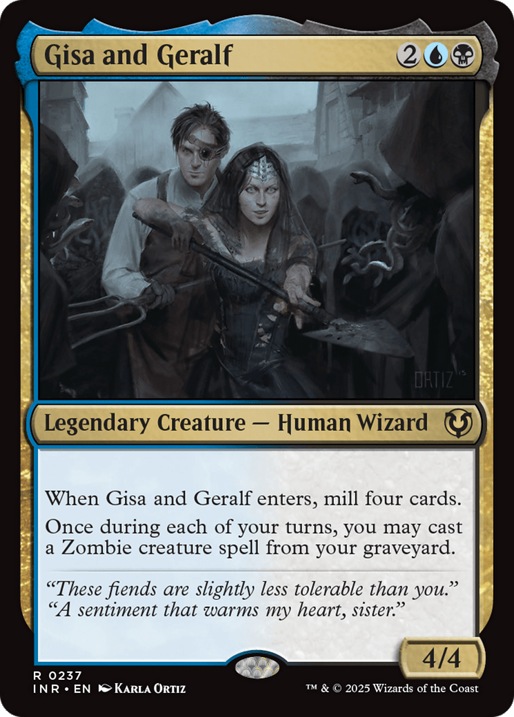 Gisa and Geralf [Innistrad Remastered] MTG Single Magic: The Gathering  | Multizone: Comics And Games