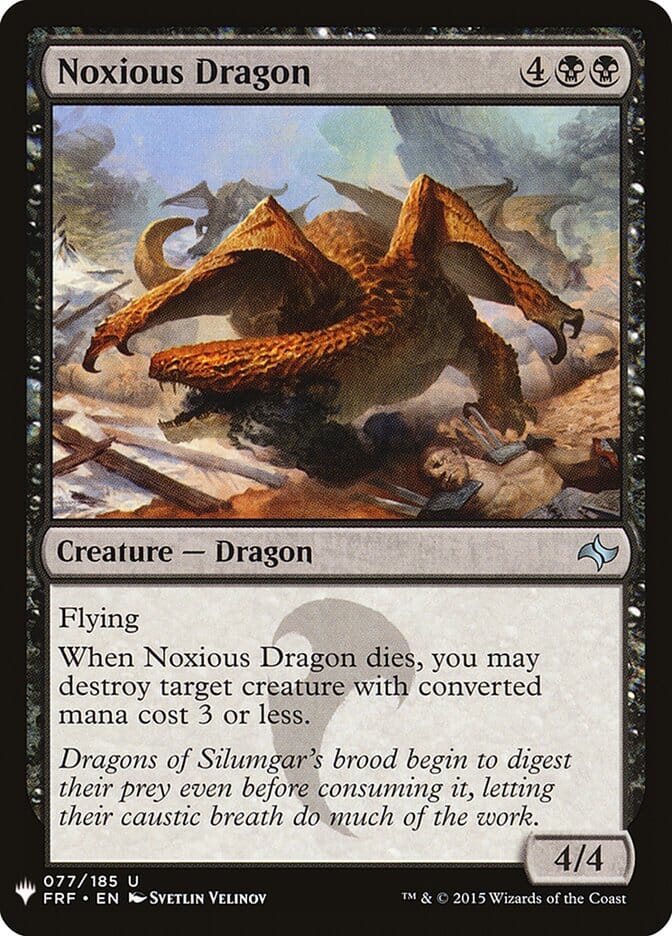 Noxious Dragon [Mystery Booster] MTG Single Magic: The Gathering  | Multizone: Comics And Games