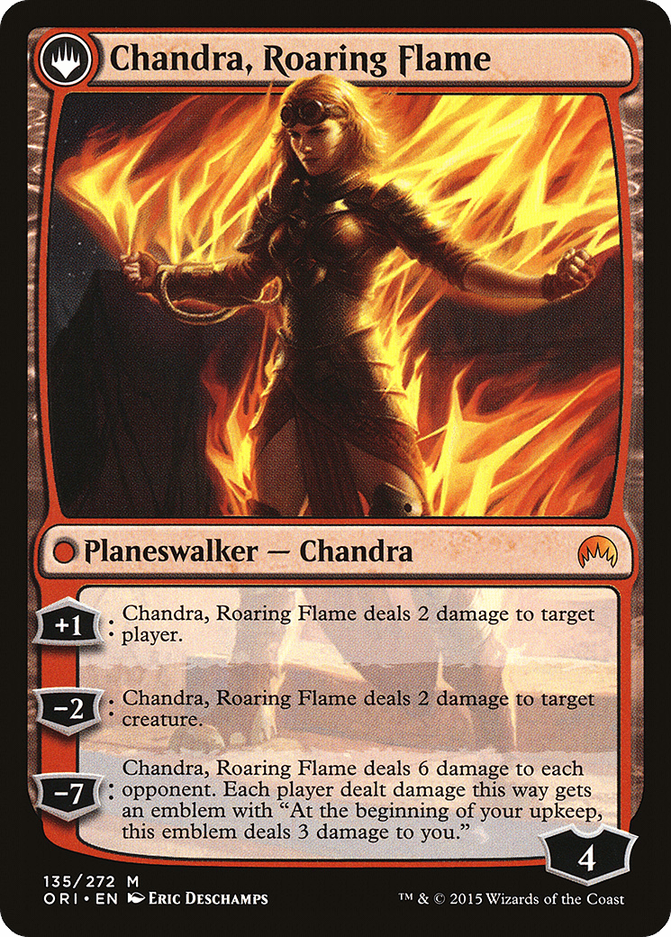 Chandra, Fire of Kaladesh // Chandra, Roaring Flame [Secret Lair: From Cute to Brute] MTG Single Magic: The Gathering  | Multizone: Comics And Games