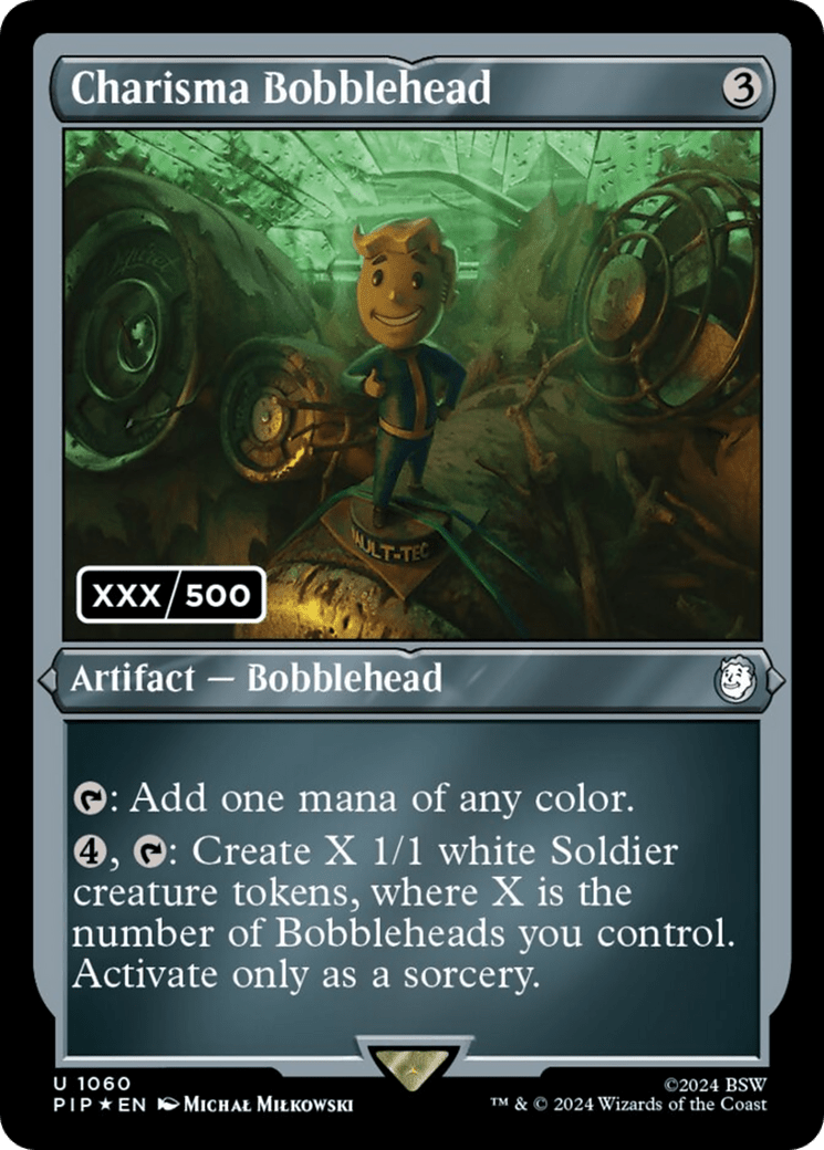 Charisma Bobblehead (Serial Numbered) [Fallout] MTG Single Magic: The Gathering  | Multizone: Comics And Games