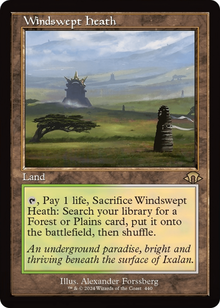 Windswept Heath (Retro) [Modern Horizons 3] MTG Single Magic: The Gathering  | Multizone: Comics And Games