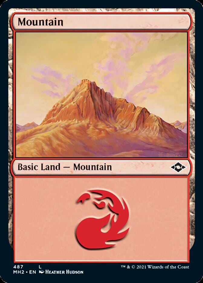 Mountain (487) [Modern Horizons 2] MTG Single Magic: The Gathering  | Multizone: Comics And Games