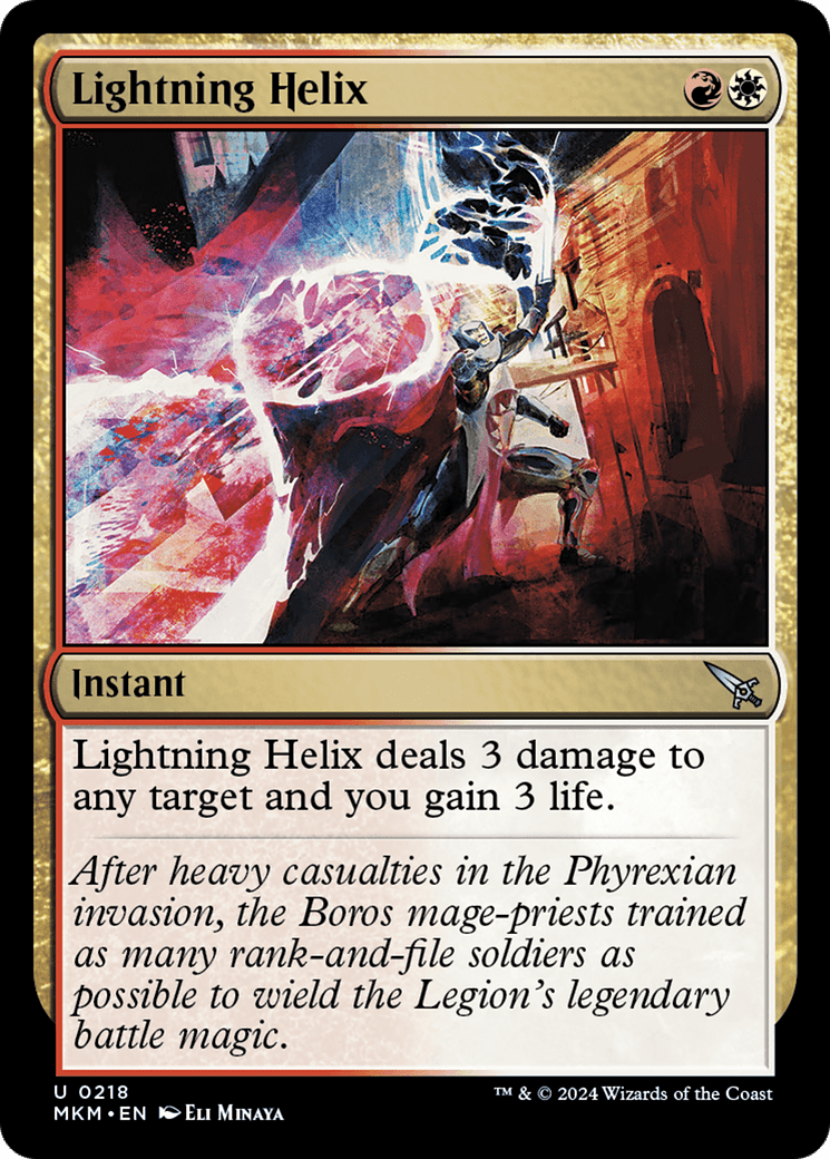 Lightning Helix [Murders at Karlov Manor] MTG Single Magic: The Gathering  | Multizone: Comics And Games