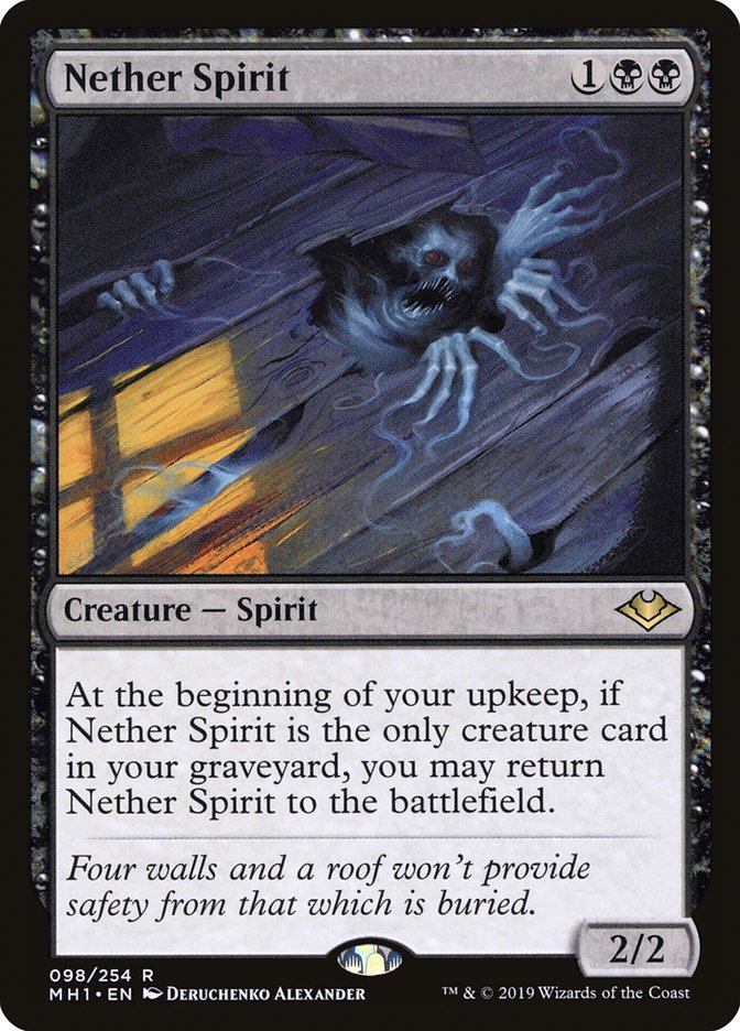 Nether Spirit [Modern Horizons] | Multizone: Comics And Games