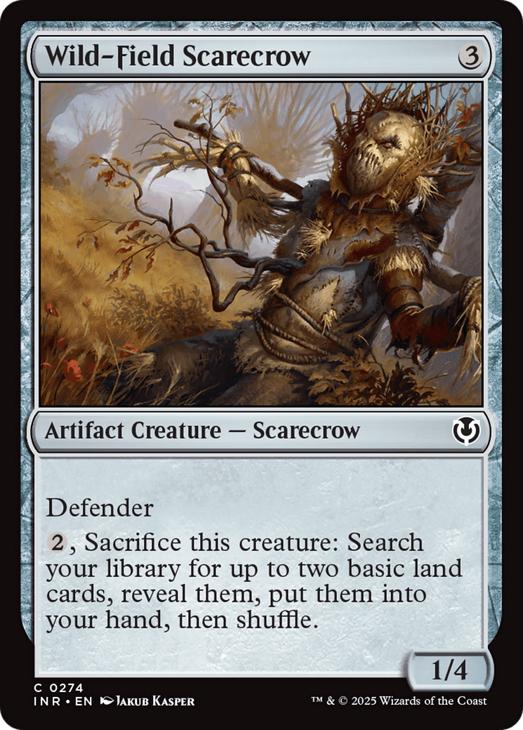 Wild-Field Scarecrow [Innistrad Remastered] MTG Single Magic: The Gathering  | Multizone: Comics And Games