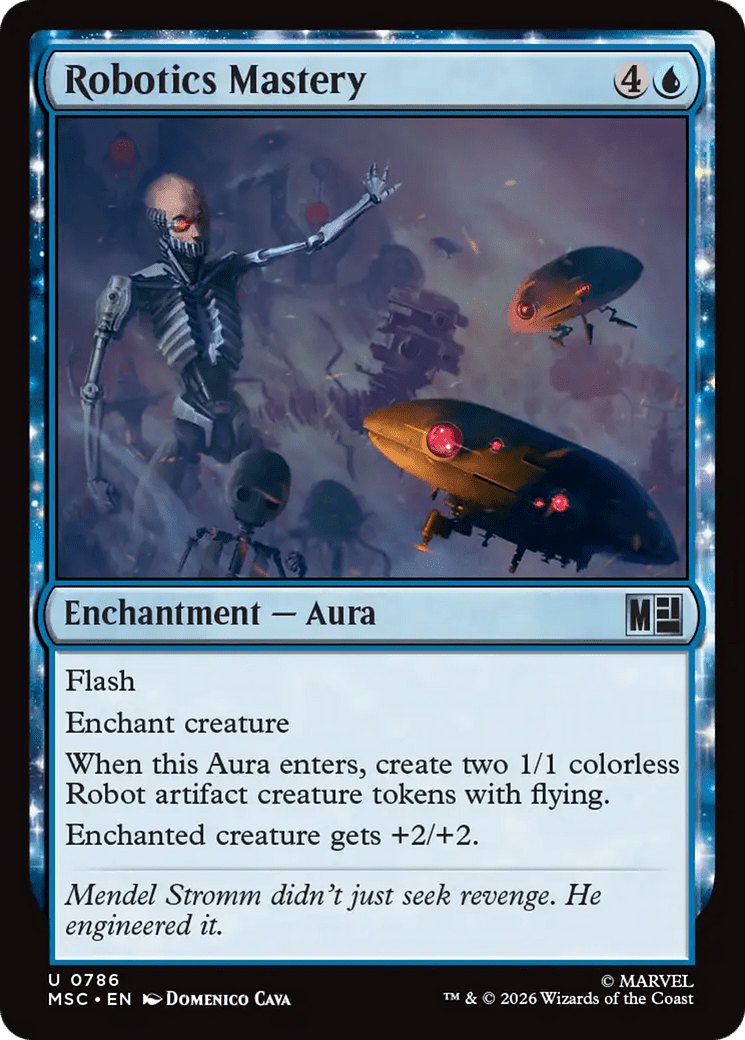 Robotics Mastery [Marvel Super Heroes Commander] MTG Single Magic: The Gathering  | Multizone: Comics And Games