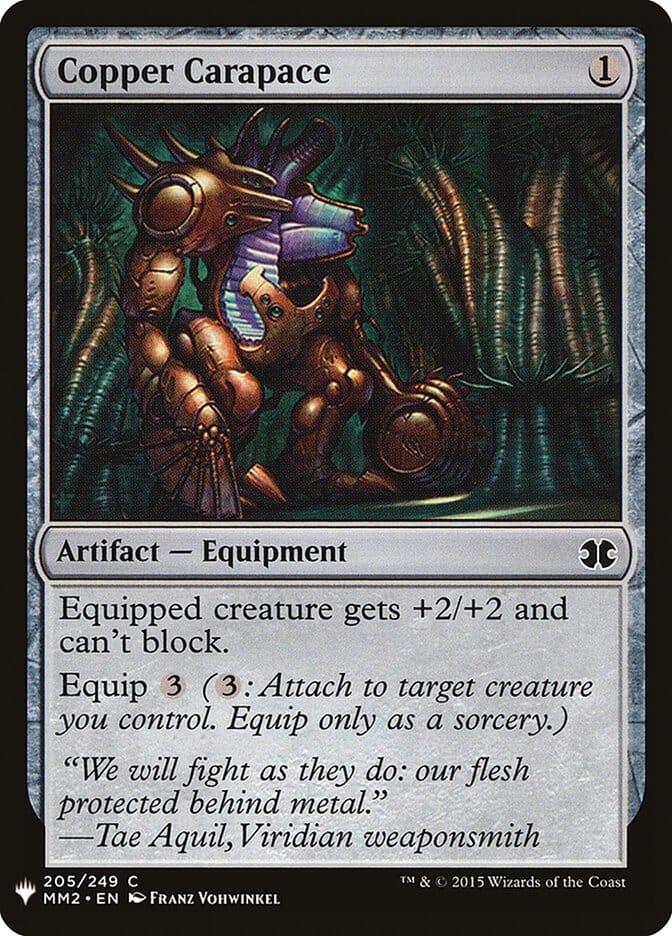 Copper Carapace [Mystery Booster] MTG Single Magic: The Gathering  | Multizone: Comics And Games