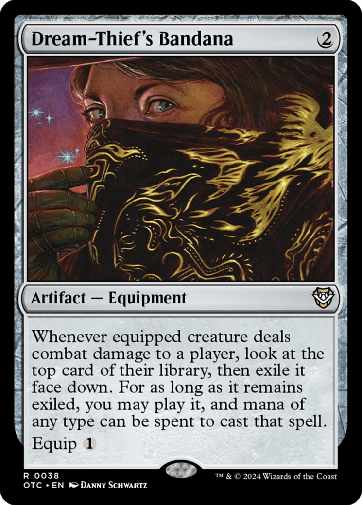 Dream-Thief's Bandana [Outlaws of Thunder Junction Commander] MTG Single Magic: The Gathering  | Multizone: Comics And Games