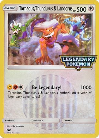 Tornadus, Thundurus & Landorus (Jumbo Card) [Miscellaneous Cards] Pokemon Single Pokémon  | Multizone: Comics And Games
