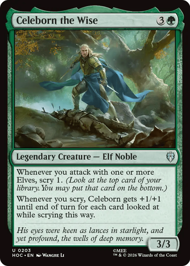 Celeborn the Wise [The Hobbit: Eternal-Legal] | Multizone: Comics And Games