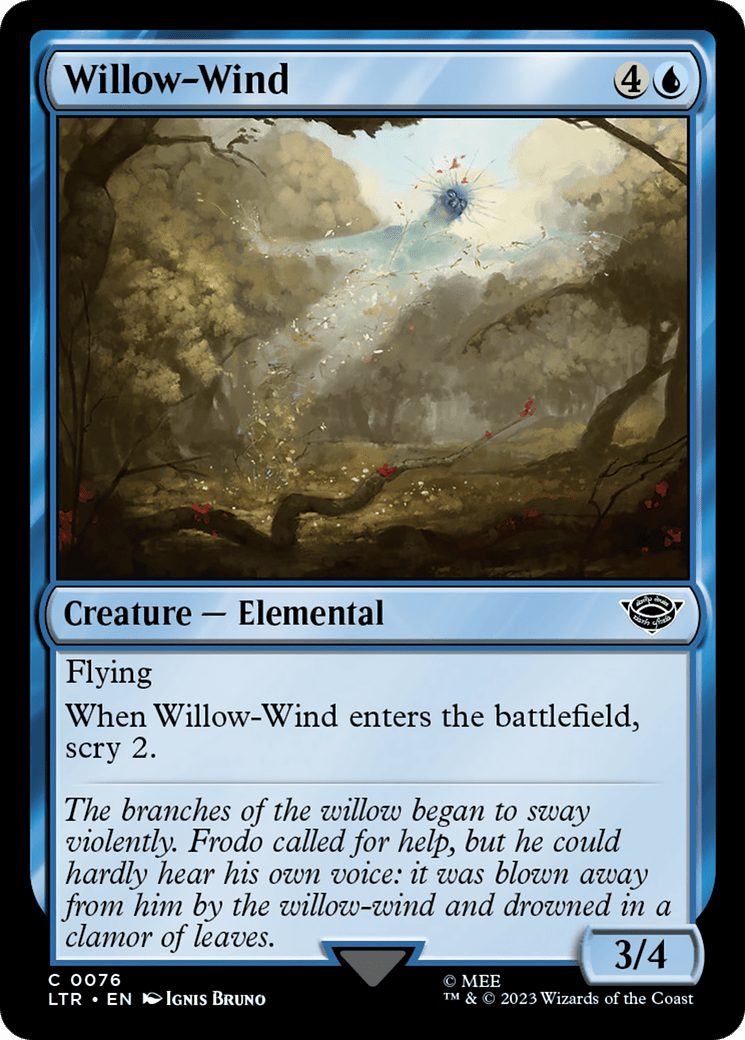 Willow-Wind [The Lord of the Rings: Tales of Middle-Earth] MTG Single Magic: The Gathering  | Multizone: Comics And Games