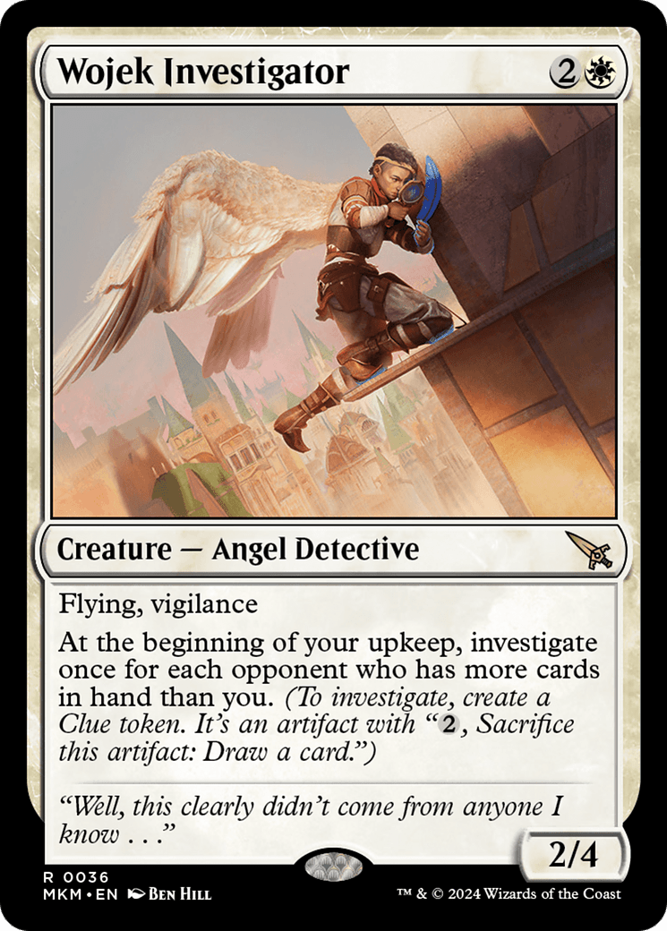 Wojek Investigator (Blue) [Murders at Karlov Manor] MTG Single Magic: The Gathering  | Multizone: Comics And Games