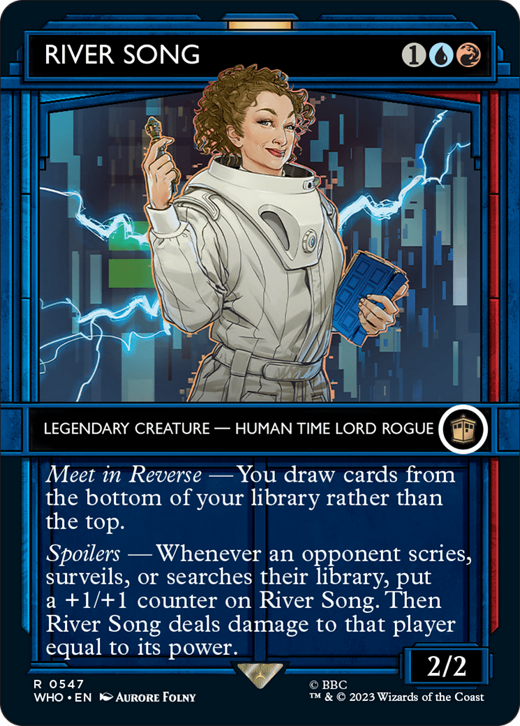 RIVER SONG (Showcase) [Doctor Who] MTG Single Magic: The Gathering  | Multizone: Comics And Games