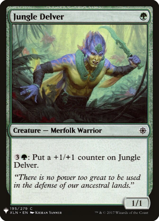 Jungle Delver [Mystery Booster] MTG Single Magic: The Gathering  | Multizone: Comics And Games