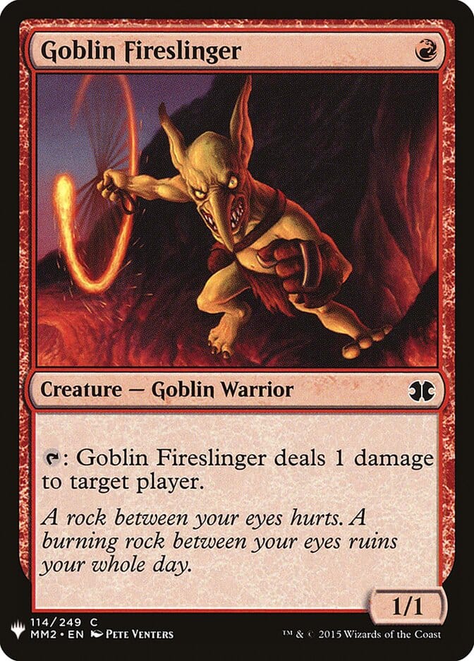 Goblin Fireslinger [Mystery Booster] MTG Single Magic: The Gathering  | Multizone: Comics And Games