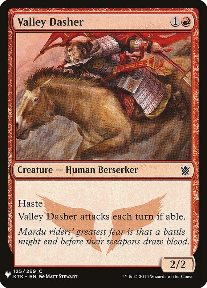 Valley Dasher [Mystery Booster] MTG Single Magic: The Gathering  | Multizone: Comics And Games