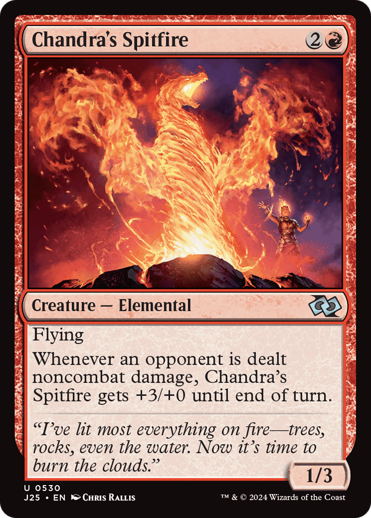 Chandra's Spitfire [Foundations Jumpstart] MTG Single Magic: The Gathering  | Multizone: Comics And Games