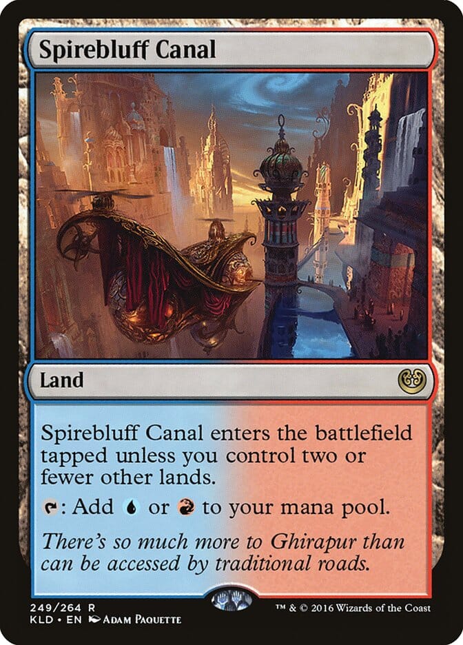 Spirebluff Canal [Kaladesh] MTG Single Magic: The Gathering  | Multizone: Comics And Games