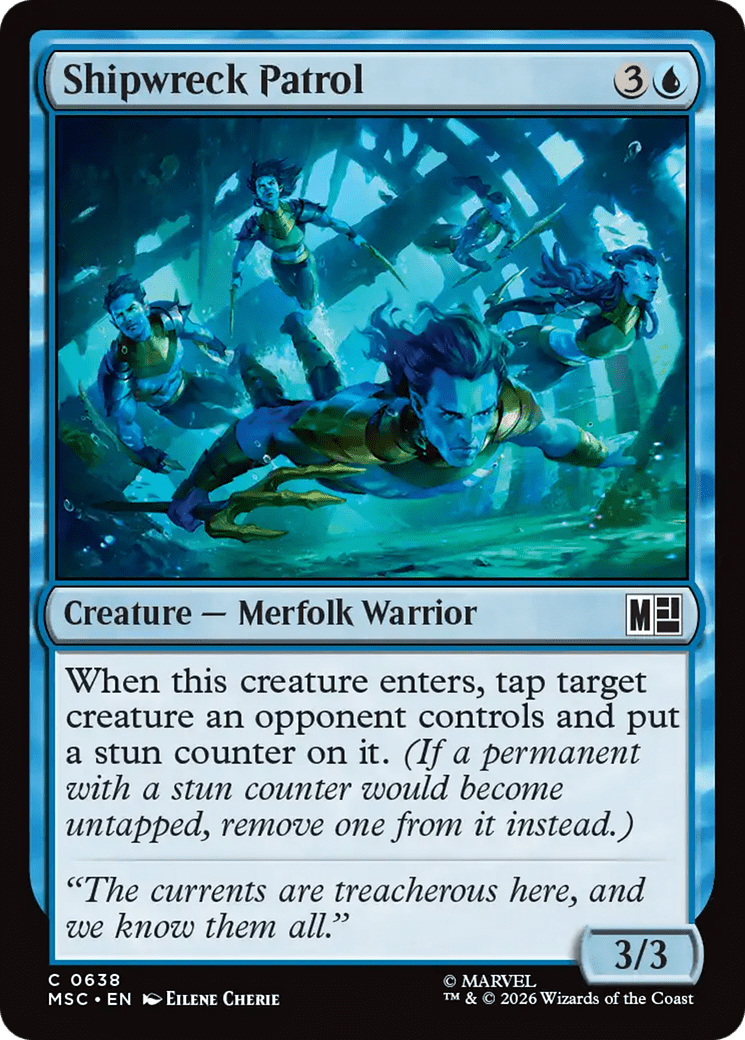 Shipwreck Patrol [Marvel Super Heroes Commander] MTG Single Magic: The Gathering  | Multizone: Comics And Games
